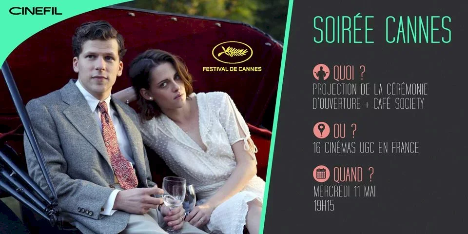 UGC vous fait vivre la soirée d'ouverture du Festival de Cannes 2016