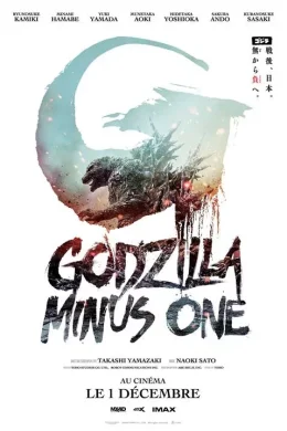 Affiche du film Godzilla Minus One