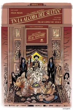 Affiche du film = En la alcoba del sultán
