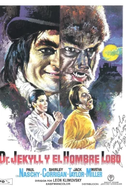 Affiche du film Doctor Jekyll y el Hombre Lobo