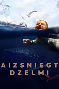 Affiche du film = Aizsniegt dzelmi: vienatnē pāri Klusajam okeānam