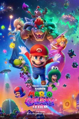 Affiche Super Mario Galaxy Le Film