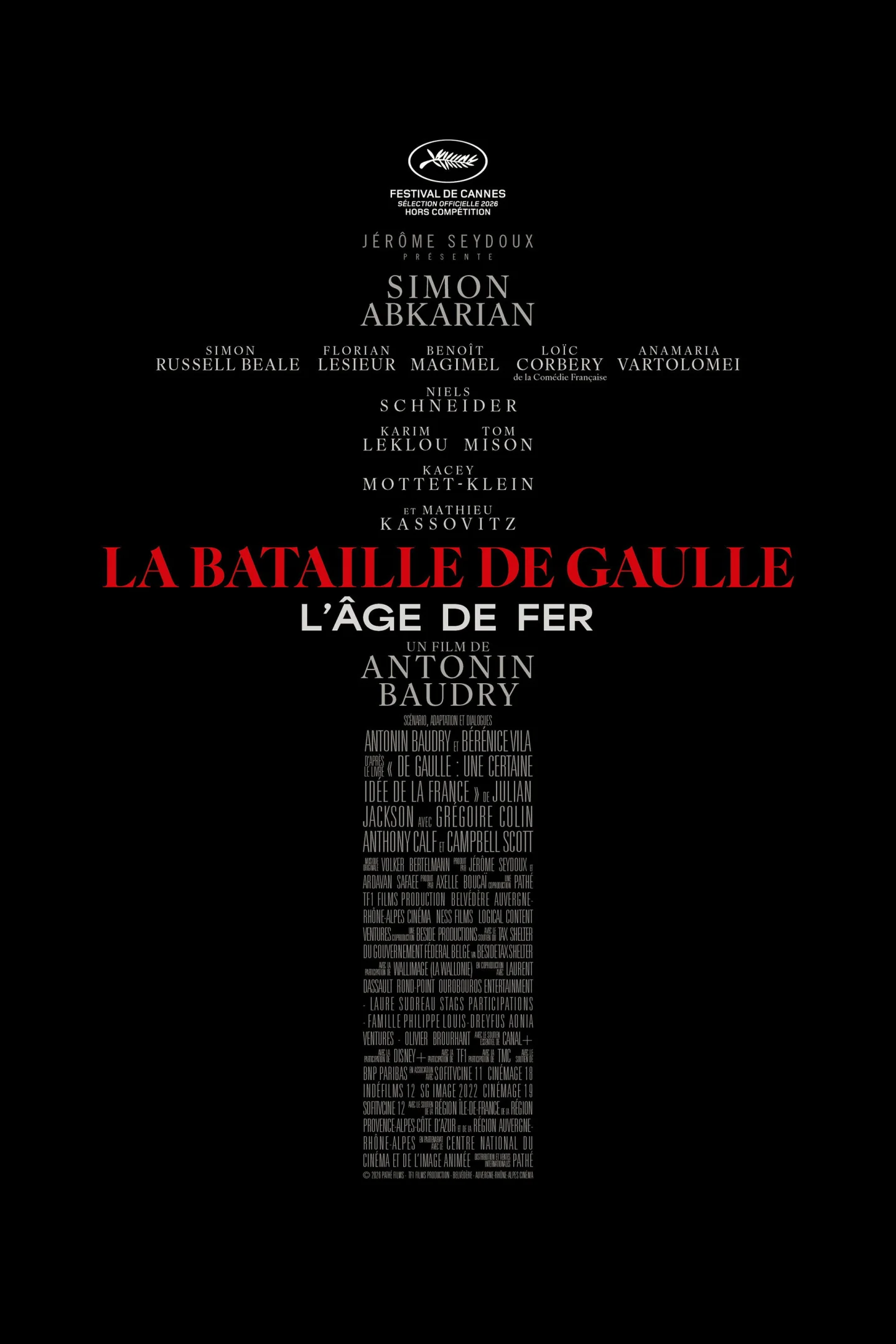 Affiche du film : La Bataille de Gaulle - L’âge de fer