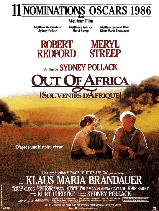 Affiche du film : Out of Africa