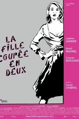 Affiche du film La fille coupée en deux